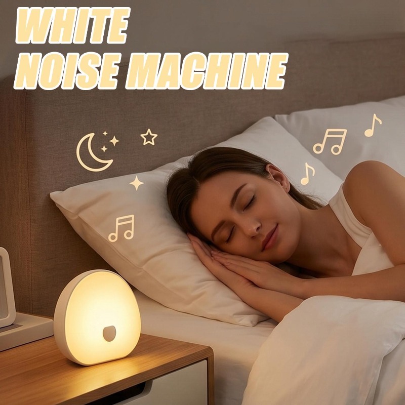 White Noise Machine Sleep - Mesin Suara Putih RGB untuk Tidur