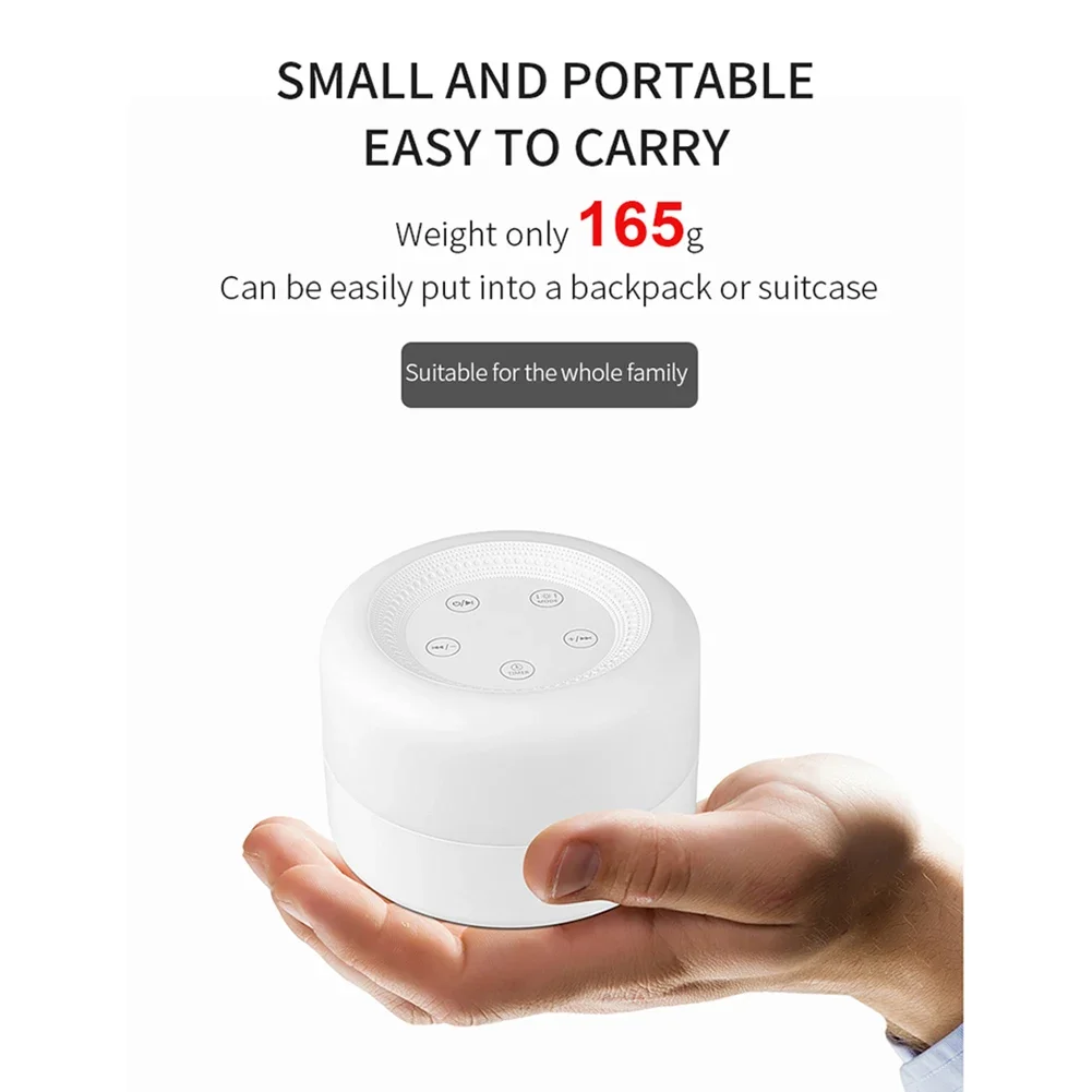 White Noise Machine Sleep - Mesin White Noise Desktop dengan Lampu