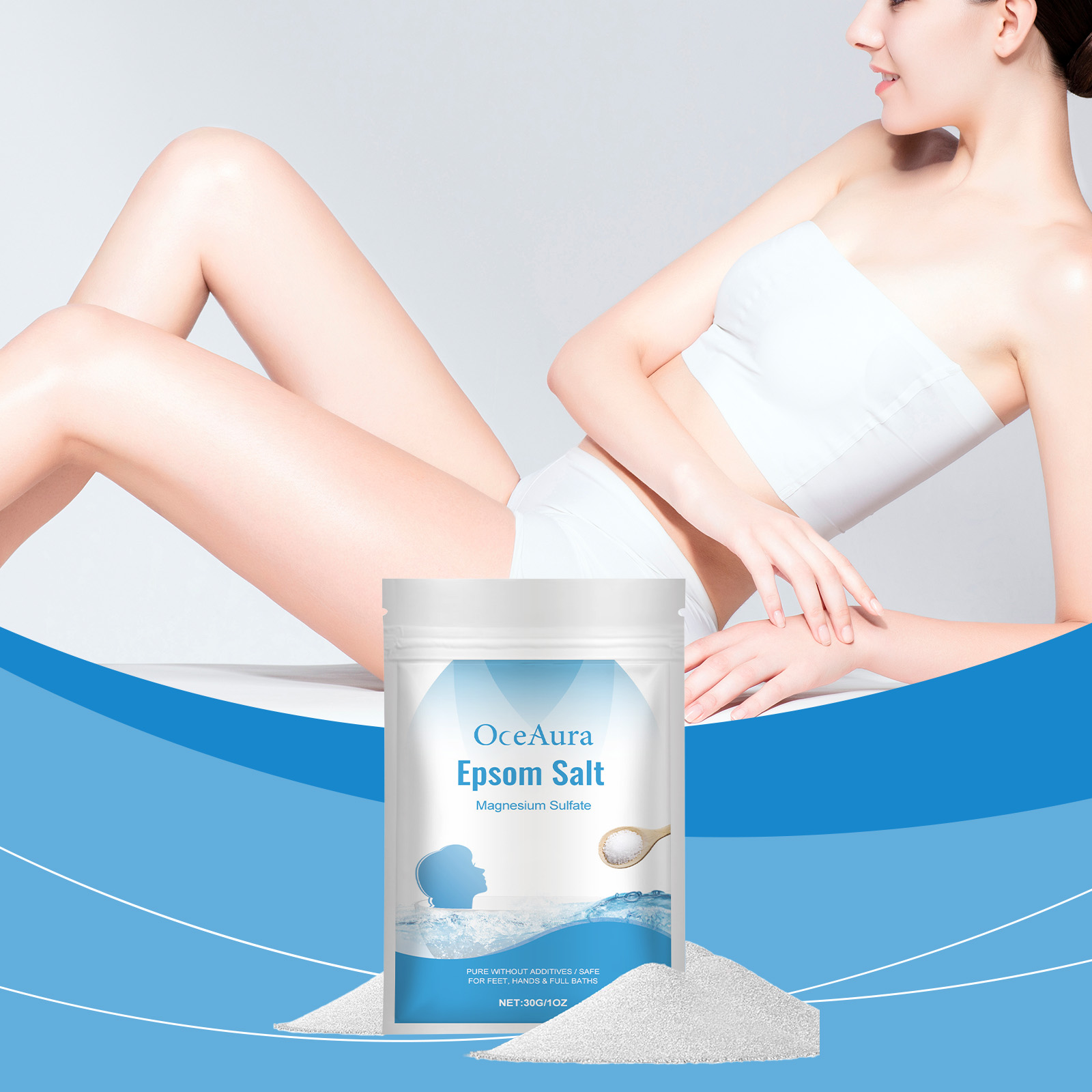 Bath Salts Magnesium - Garam Mandi Epsom dan Produk Mandi