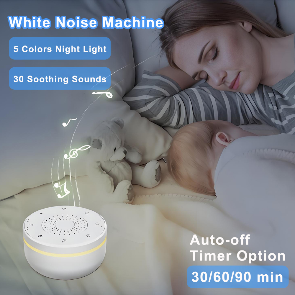 White Noise Machine Sleep - Mesin White Noise Bayi USB Isi