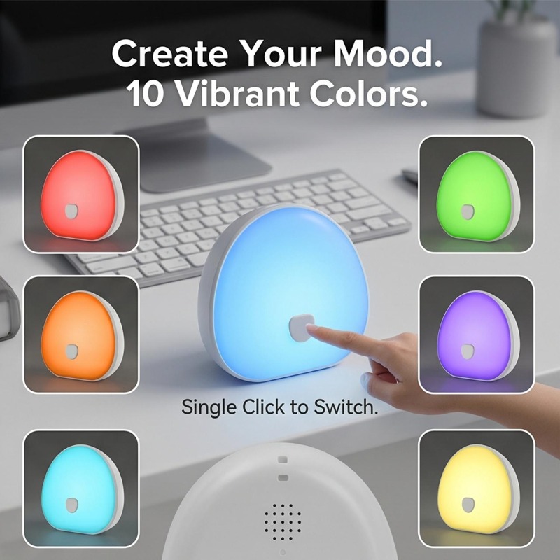 Mesin Suara Putih RGB untuk Ti - White Noise Machine Sleep ulasan dan harga
