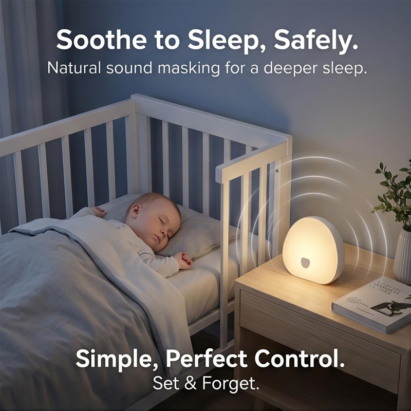 Mesin Suara Putih RGB untuk Ti - White Noise Machine Sleep ulasan dan harga