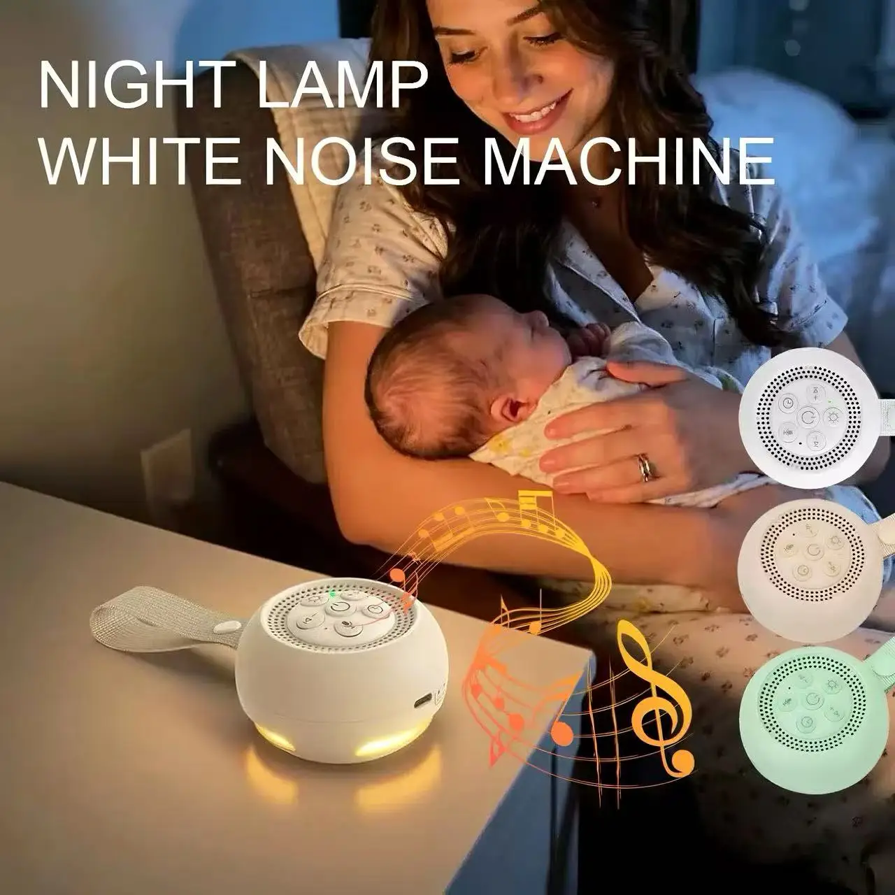 Mesin Suara Putih dengan Lampu - White Noise Machine Sleep ulasan dan harga