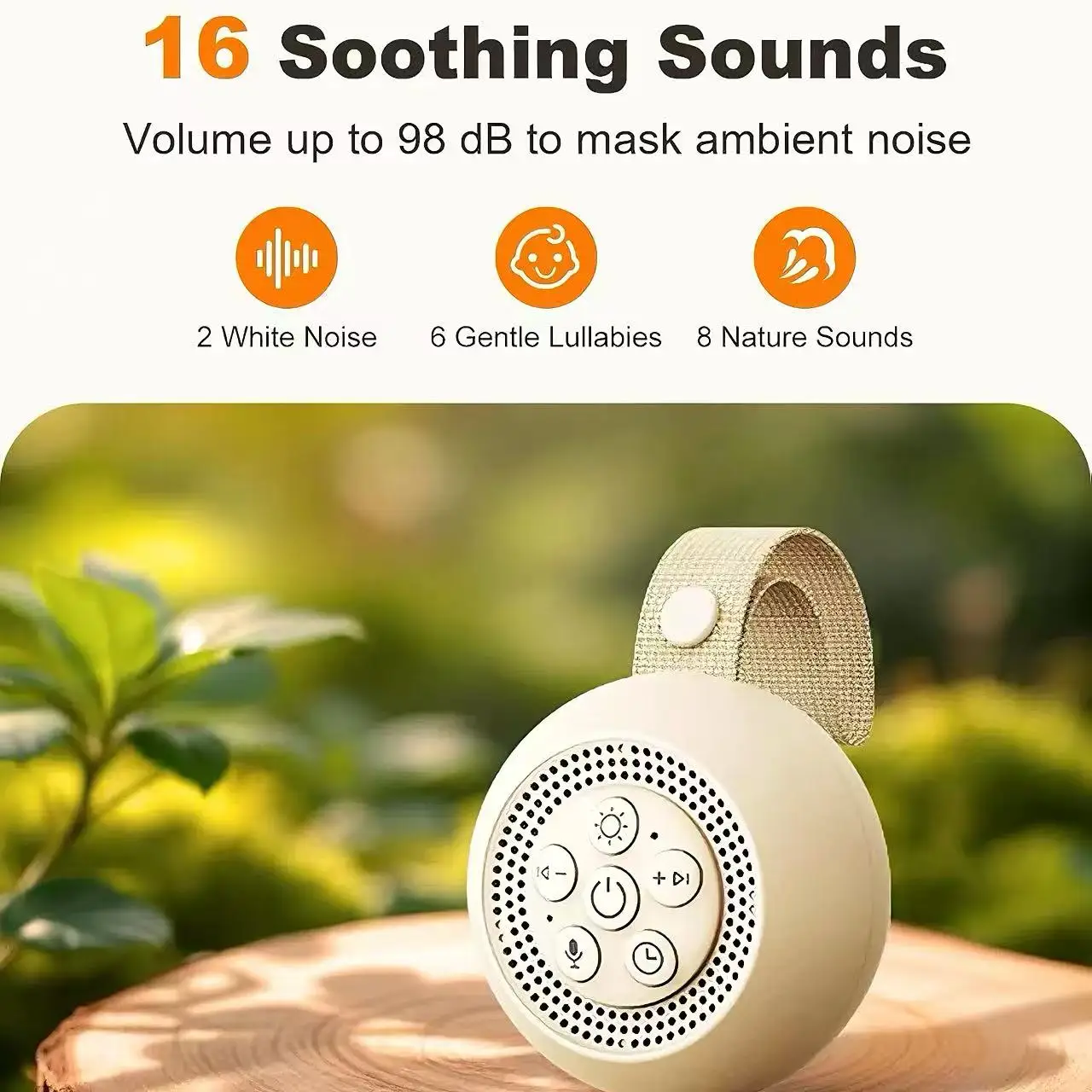 Mesin Suara Putih dengan Lampu - White Noise Machine Sleep ulasan dan harga