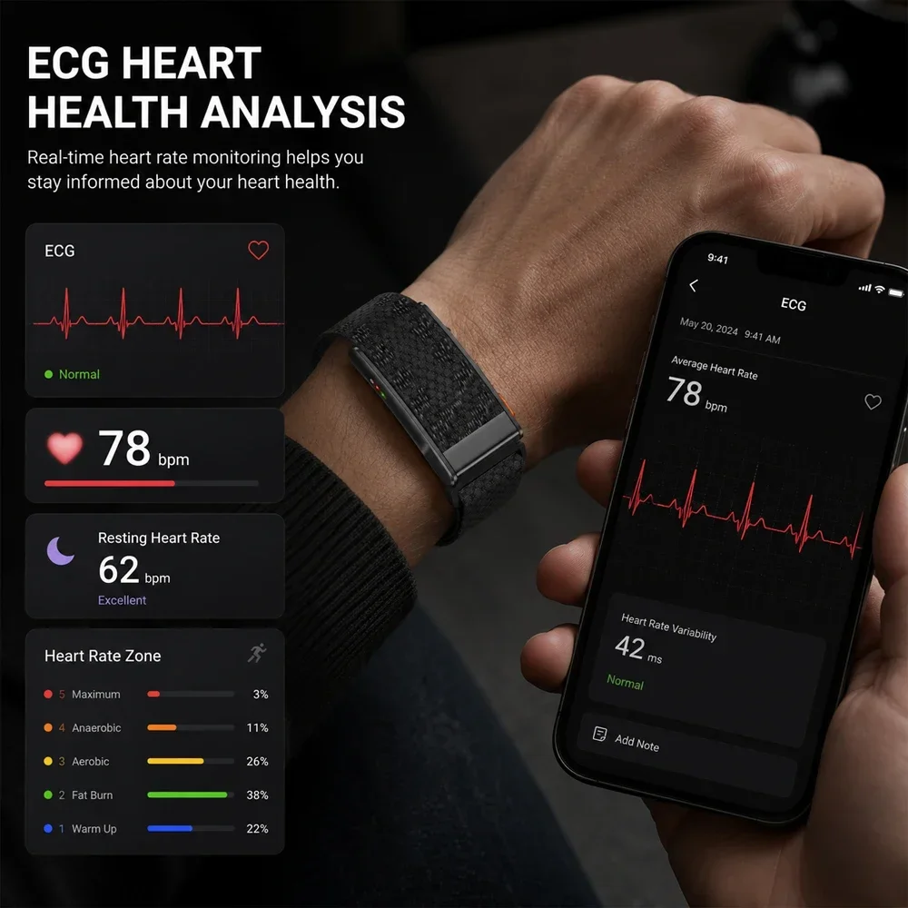 Jam Tangan Pintar Tanpa Layar  - Health Wellness App ulasan dan harga