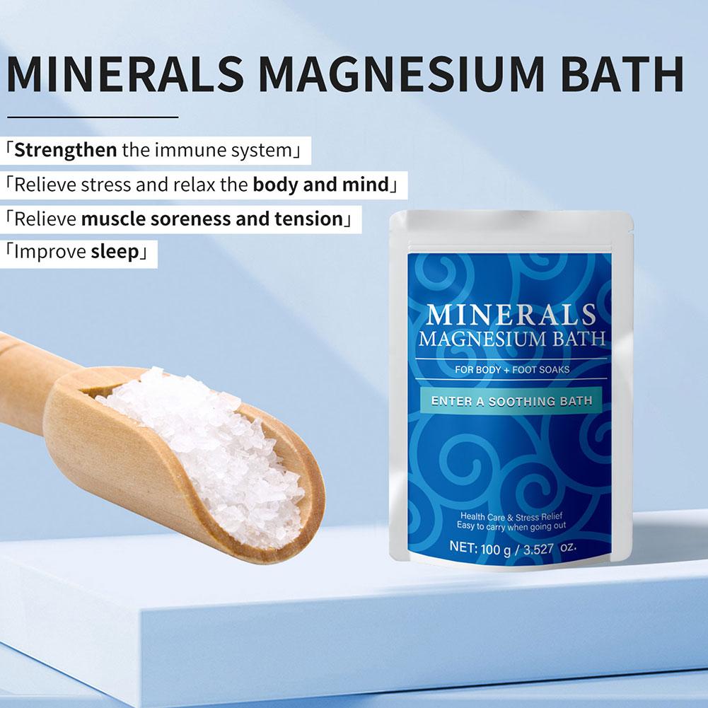 100g Garam Mandi Magnesium Org - Bath Salts Magnesium ulasan dan harga
