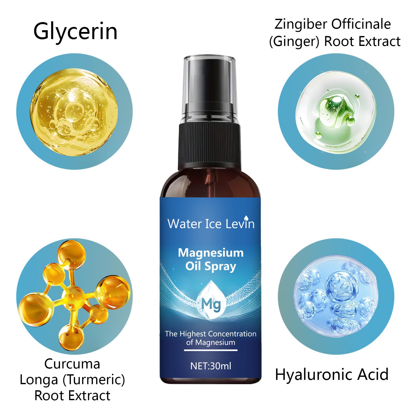 Minyak Magnesium semprot wajah - Bath Salts Magnesium ulasan dan harga