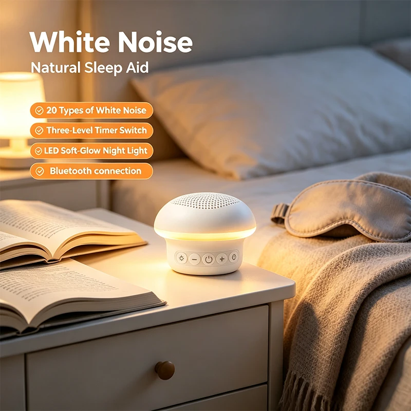Speaker Bluetooth Mini dengan  - White Noise Machine Sleep ulasan dan harga