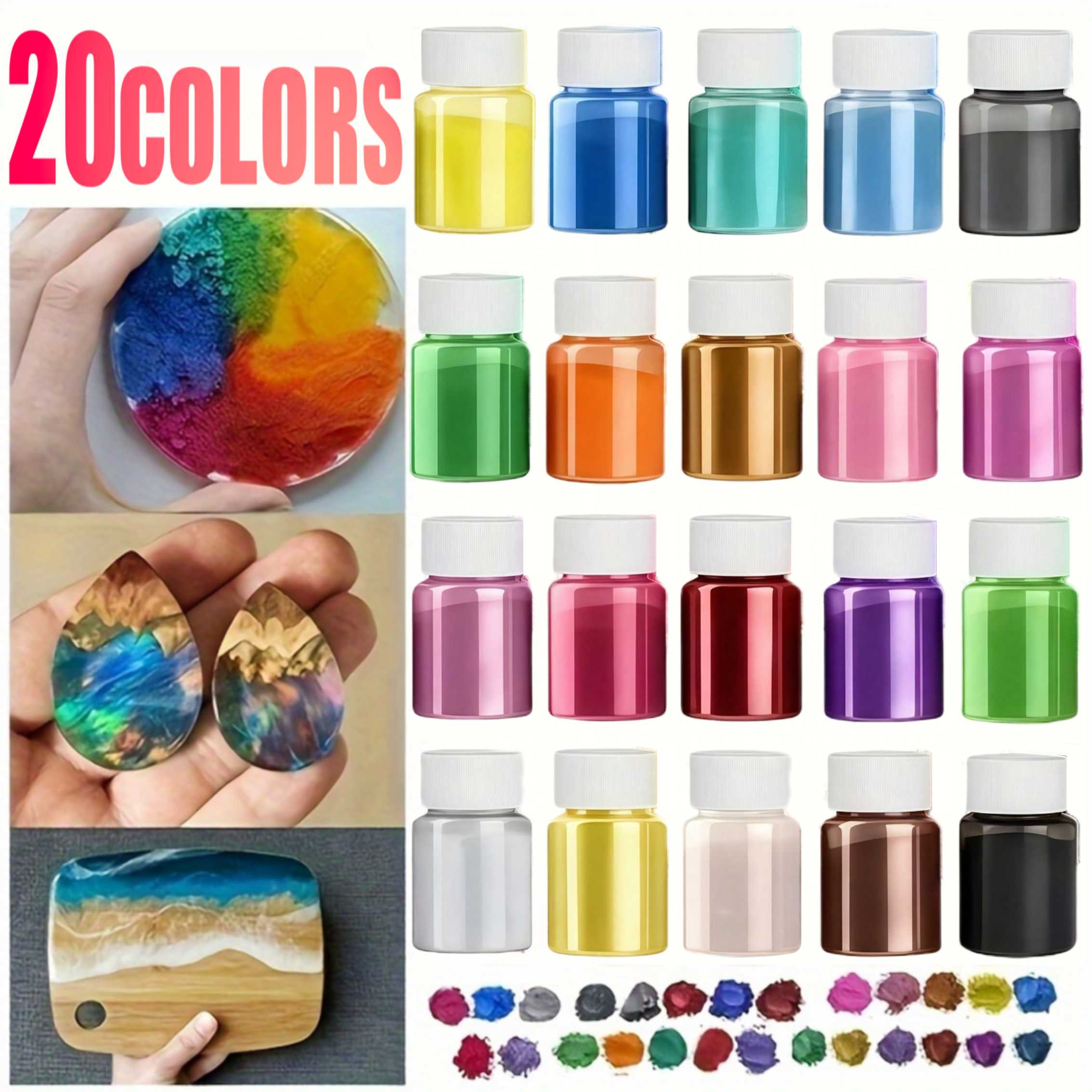 20 Warna 20ml Paket Bubuk Magn - Bath Salts Magnesium ulasan dan harga