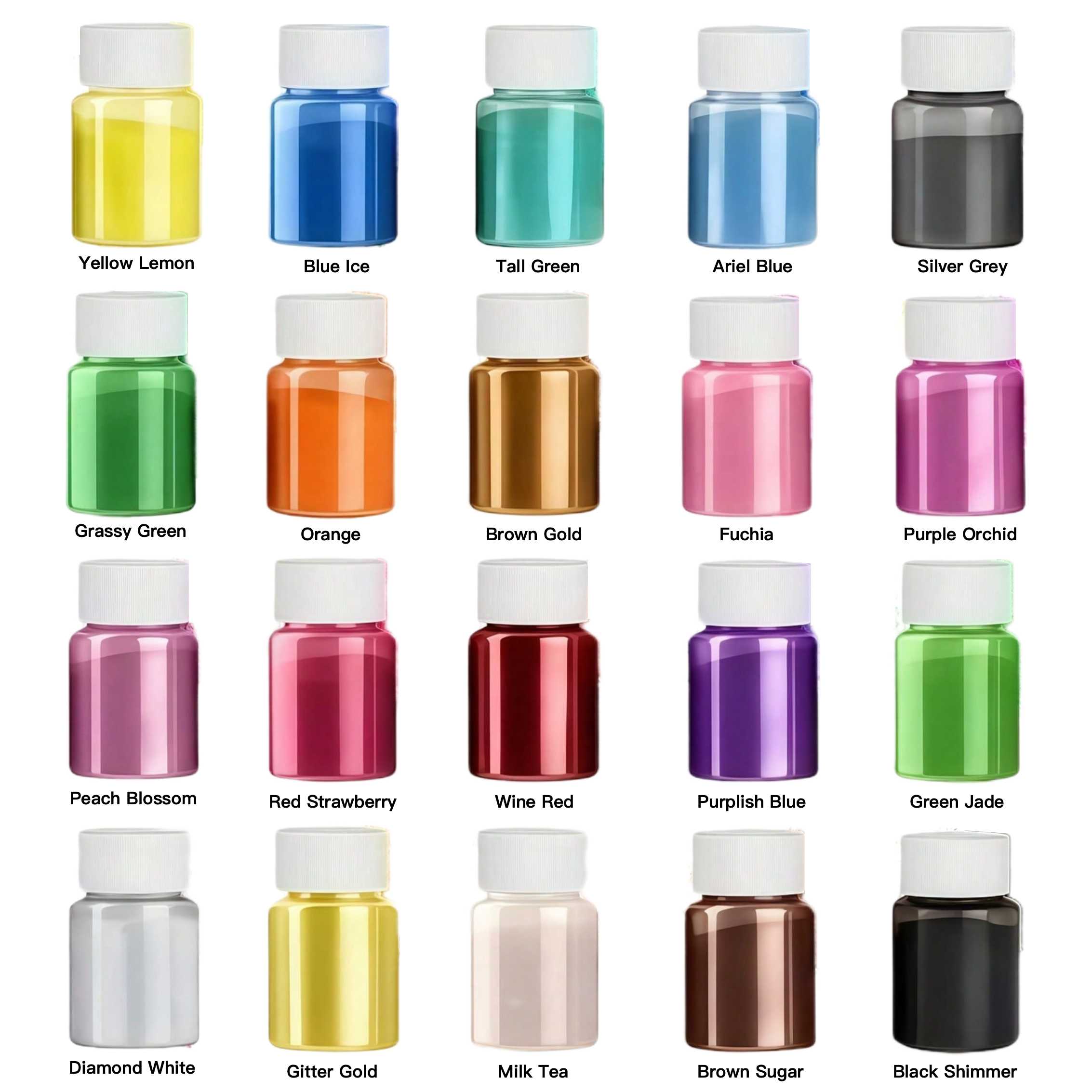 20 Warna 20ml Paket Bubuk Magn - Bath Salts Magnesium ulasan dan harga