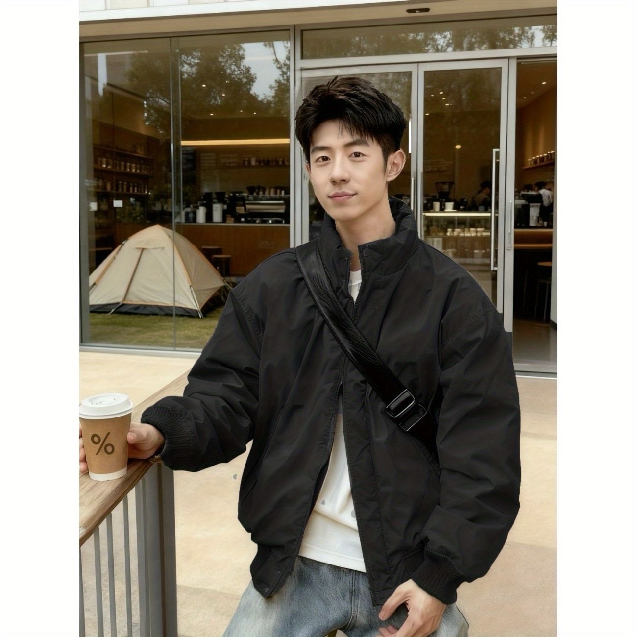 Jaket Pria Mantel Luar Ruangan - Health Wellness Activities ulasan dan harga